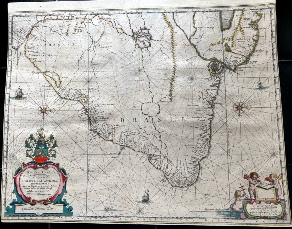 Brasilia – Joan Blaeu, 1650