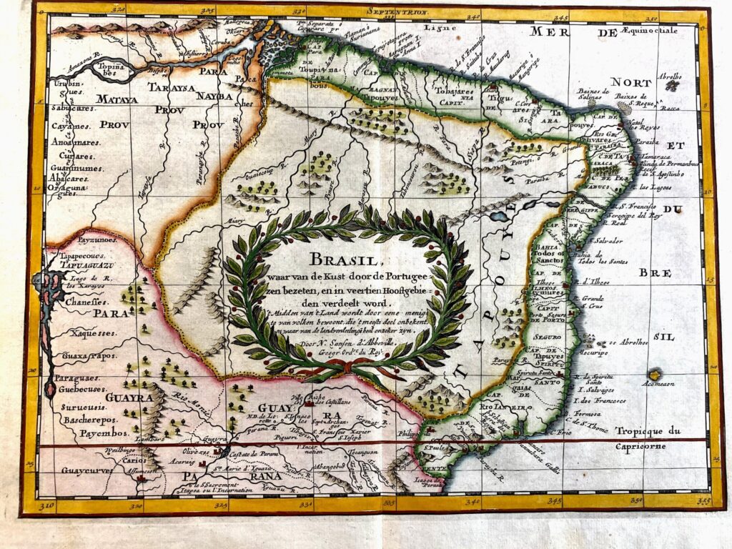 Brazil Sanson, Nicolas, 1705 (published)