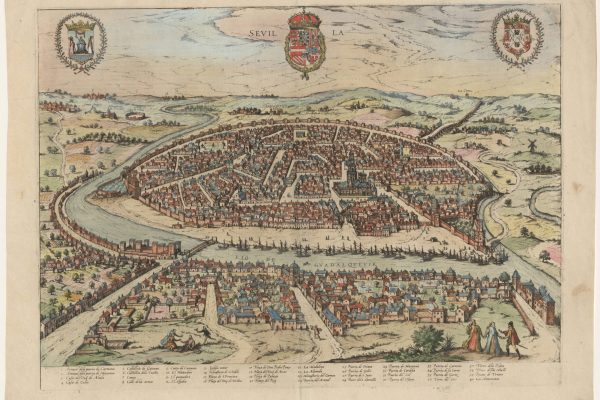 City View of Sevilla – Braun and Hogenberg, 1572