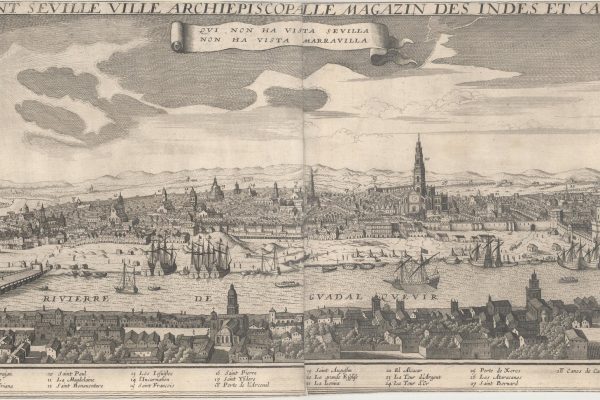Panoramic View of Sevilla, Spain – Jean Boisseau, 1643